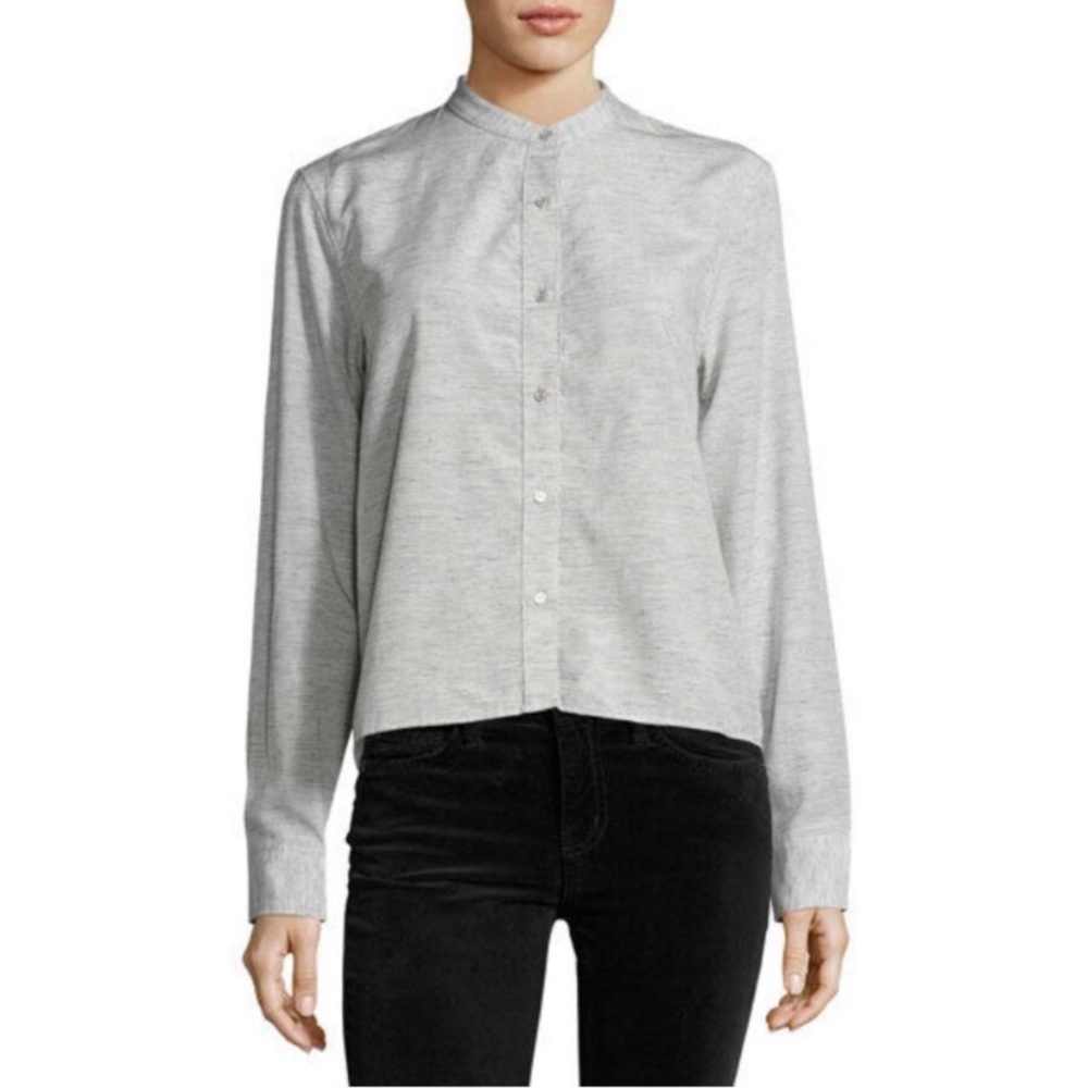 NWOT Rag & Bone Cropped Button Up Shirt Sz M